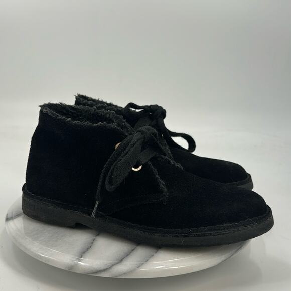 Eric Michael black suede made in Spain ankle boots - Picture 1 of 8